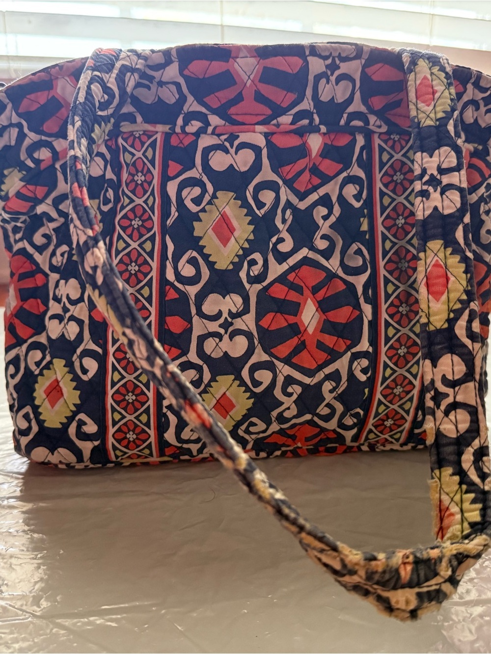 Vera Bradley Sun Valley Quilted Tote